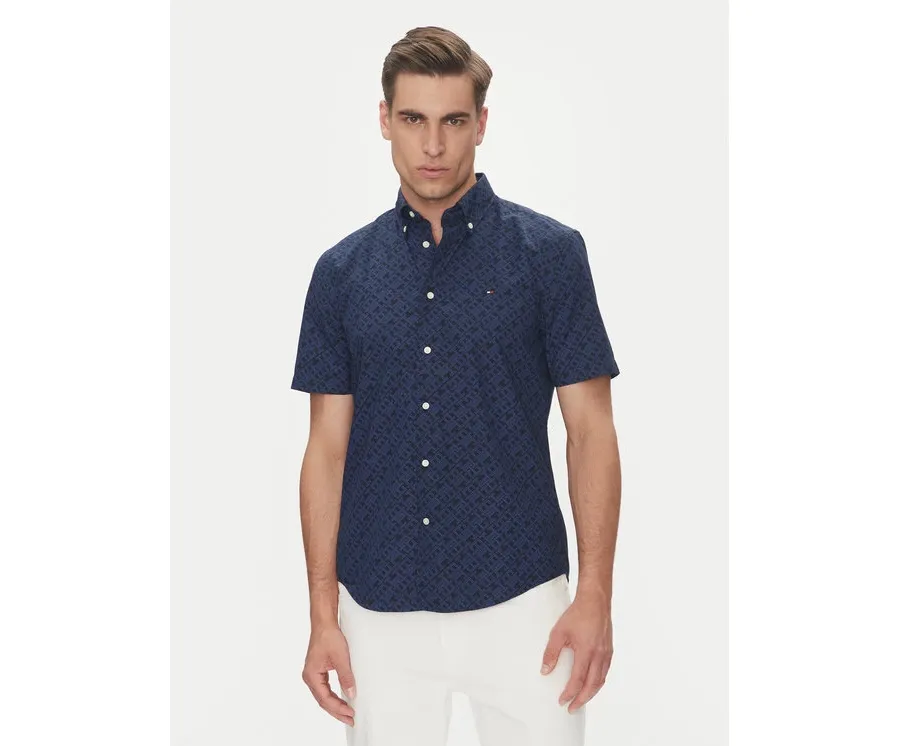 obrazek 1 Tommy Hilfiger Koszula MW0MW38954 Granatowy Regular Fit