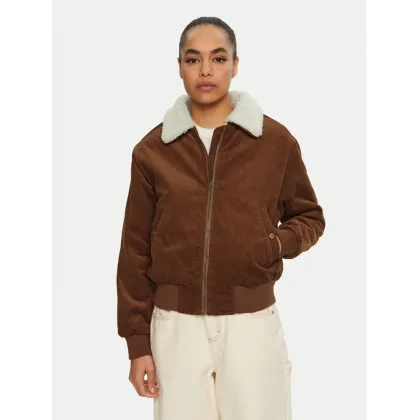 Zdjęcie Wrangler Kurtka bomber Aviator 112356507 Brązowy Regular Fit