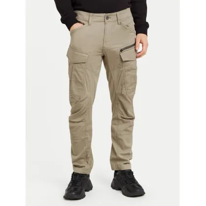 Zdjęcie G-Star Raw Spodnie materiałowe Zip Cargo 3D D25665-D846 Beżowy Tapered Fit