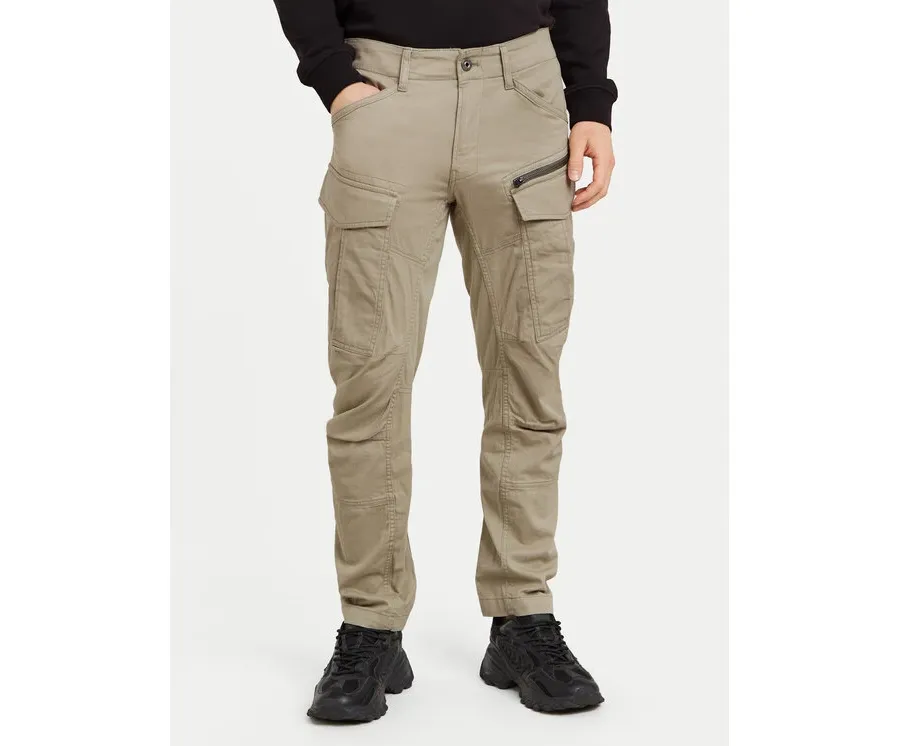 obrazek 1 G-Star Raw Spodnie materiałowe Zip Cargo 3D D25665-D846 Beżowy Tapered Fit