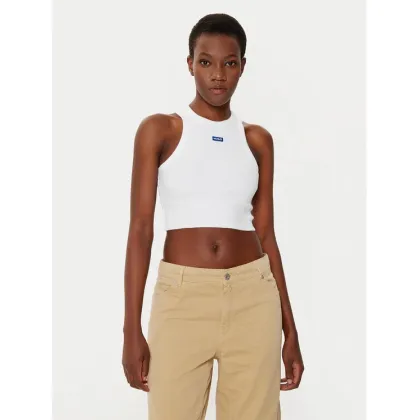 Zdjęcie HUGO Top Baby 50511450 Biały Slim Fit