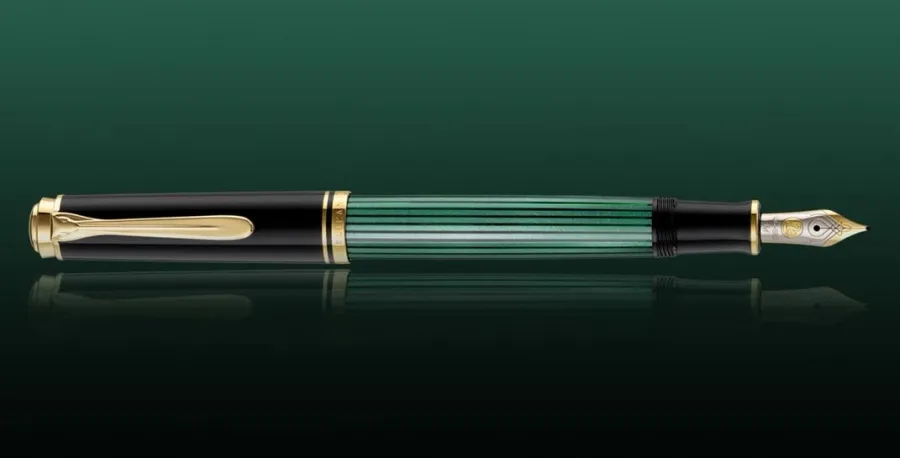 obrazek 5 Piękne pióro wieczne Souverän 600 Black Green EF