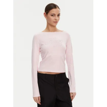 Zdjęcie HUGO Bluzka 50537227 Różowy Slim Fit