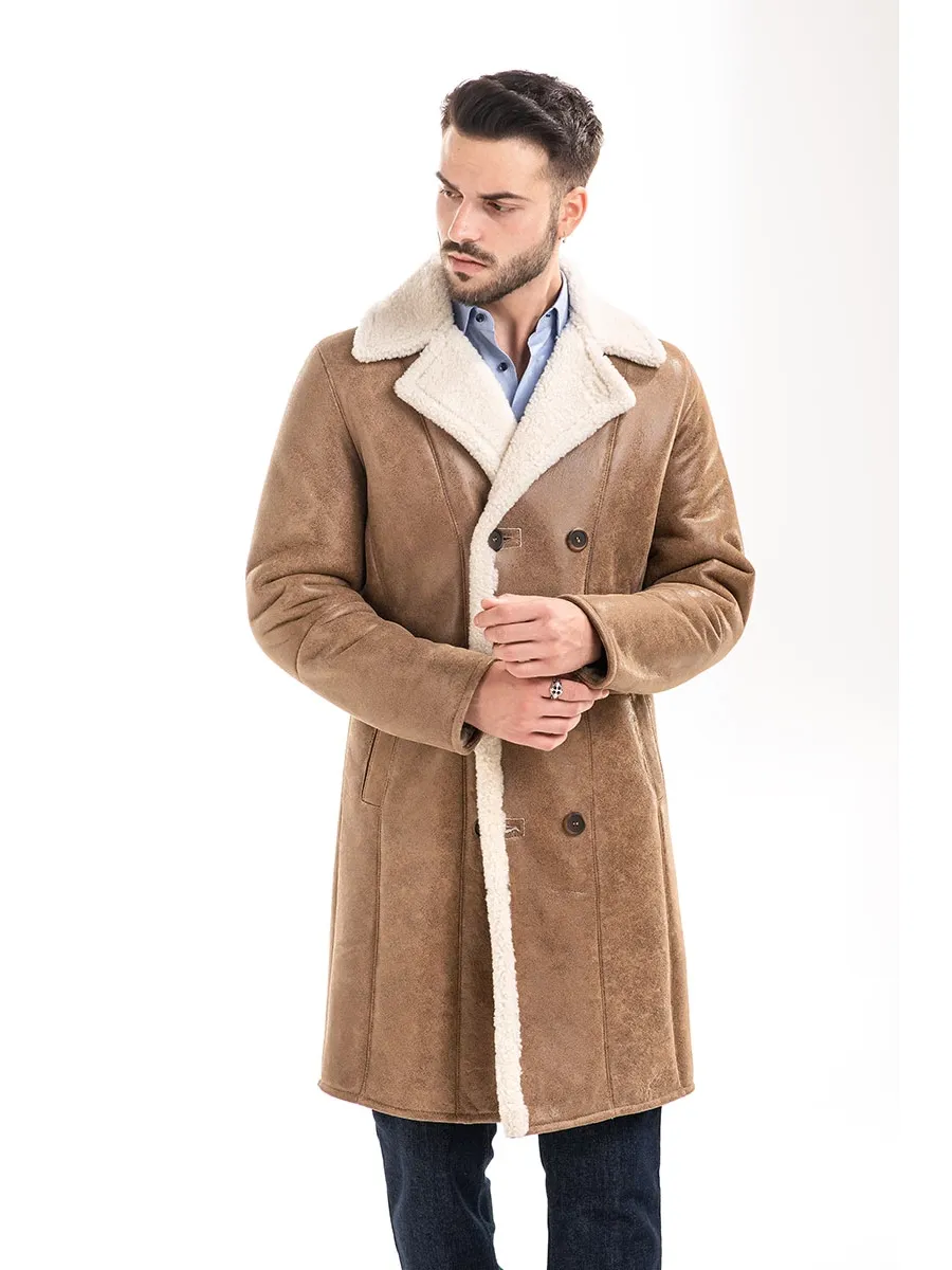 obrazek 13 Elegancki płaszcz z naturalnego futra jagnięcego - A&A Vesa