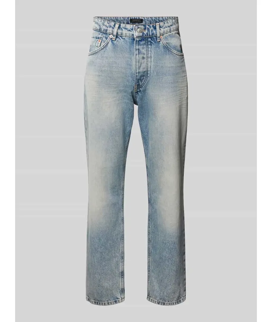 obrazek 1 Jeansy o kroju regular fit z 5 kieszeniami model ‘HIGHT’