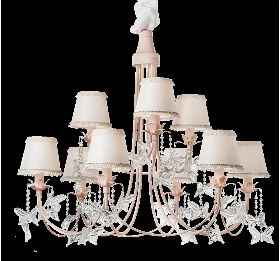obrazek 1 Śliczny żyrandol do sypialni - Euro Lamp Art
