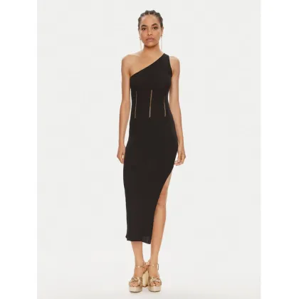 Zdjęcie TWINSET Sukienka dzianinowa 241TT3151 Czarny Slim Fit