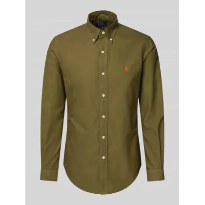 Zdjęcie Koszula casualowa o kroju custom fit z czystej bawełny