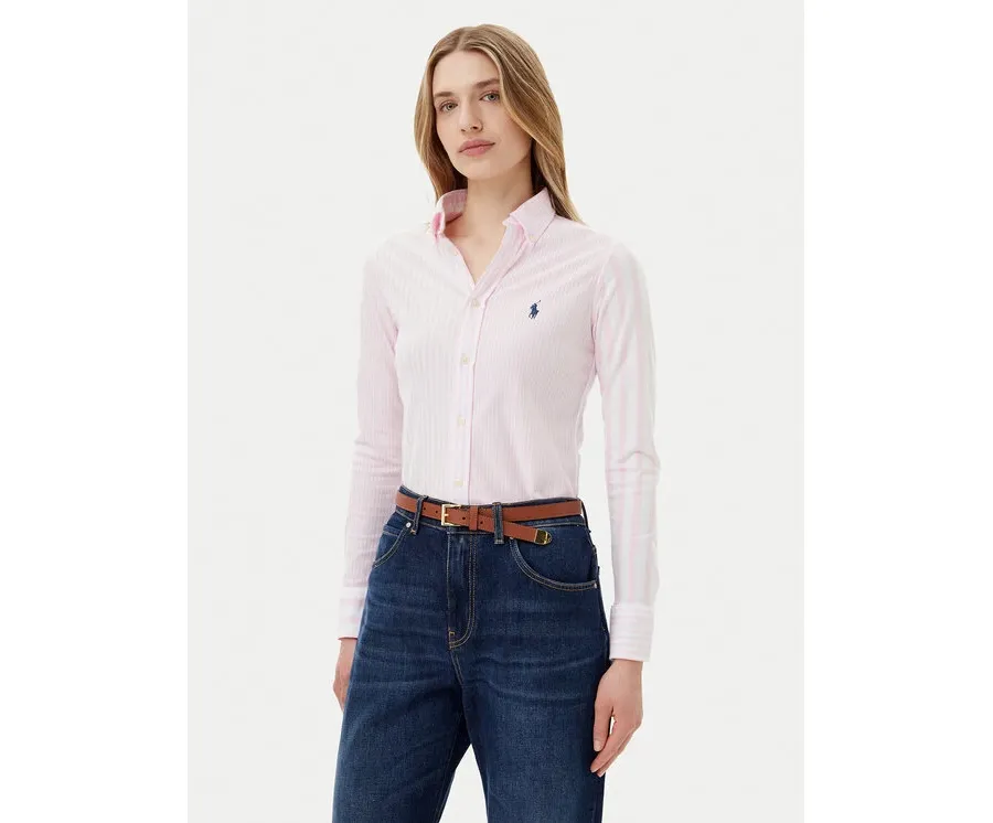 obrazek 1 Polo Ralph Lauren Koszula 211965102001 Różowy Slim Fit