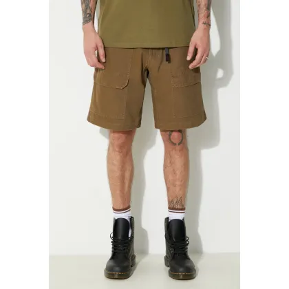 Zdjęcie Gramicci szorty bawełniane Canvas Eqt Short kolor zielony G4SM.P005