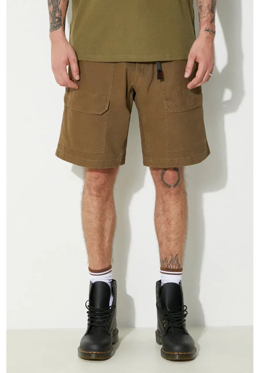 obrazek 1 Gramicci szorty bawełniane Canvas Eqt Short kolor zielony G4SM.P005
