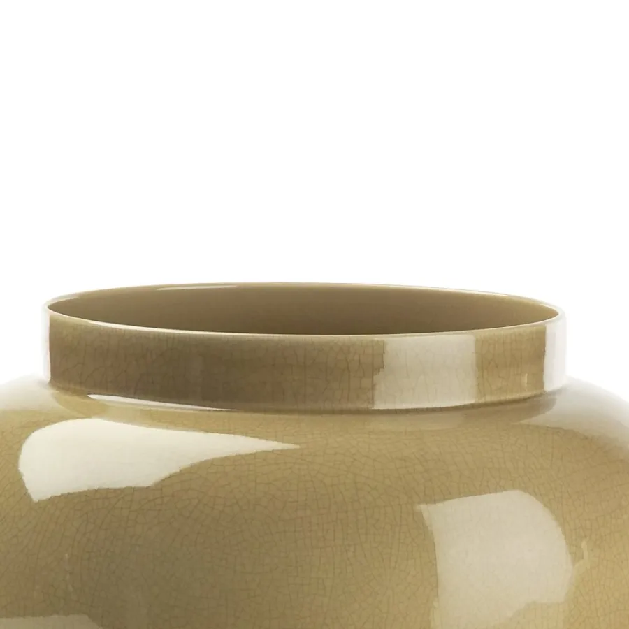 obrazek 3 Duża donica z glazurowanej ceramiki H.38xL.46xD.Int.30 cm