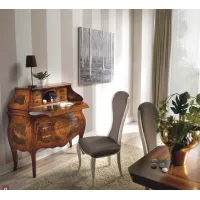 Picture A stylish desk made of rosewood and California briar