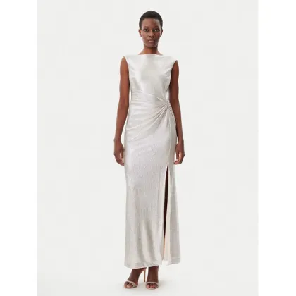 Zdjęcie Lauren Ralph Lauren Sukienka wieczorowa Long Grown 253771574 Złoty Regular Fit LAUREN RALPH LAUREN