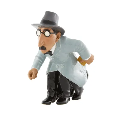 Zdjęcie Elegancka figura ceramiczna biegnącego człowieka - Bordallo Pinheiro