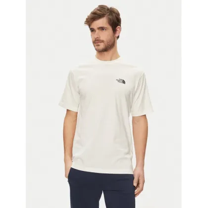 Zdjęcie The North Face T-Shirt NF0A880R Écru Regular Fit