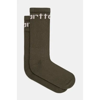 Zdjęcie Carhartt WIP skarpetki Carhartt Socks kolor zielony I029422.2QHXX