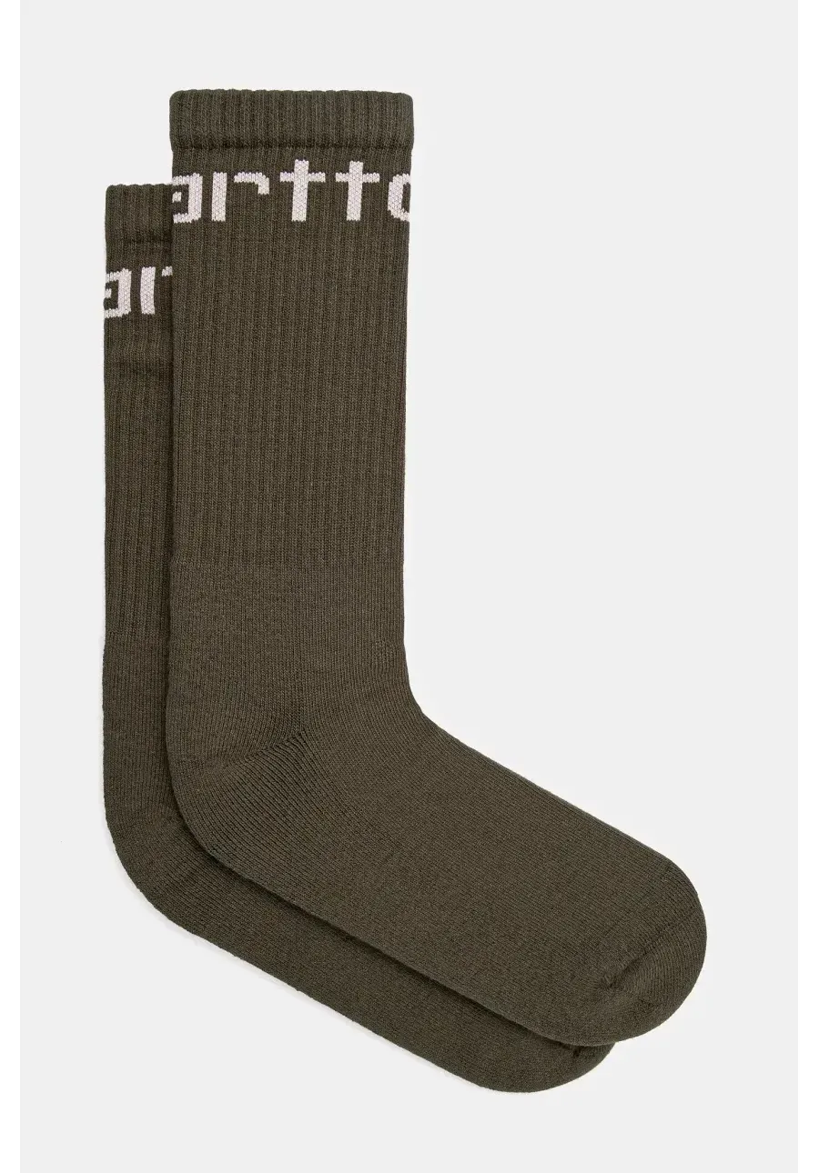 obrazek 1 Carhartt WIP skarpetki Carhartt Socks kolor zielony I029422.2QHXX