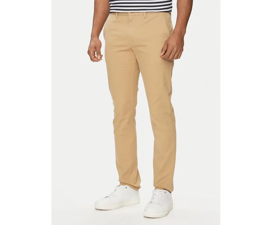 obrazek 1 Tommy Hilfiger Chinosy Bleecker MW0MW26619 Beżowy Slim Fit