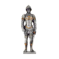 Zdjęcie Solidna statuetka rzymskiego wojownika na prezent - h. 11 cm