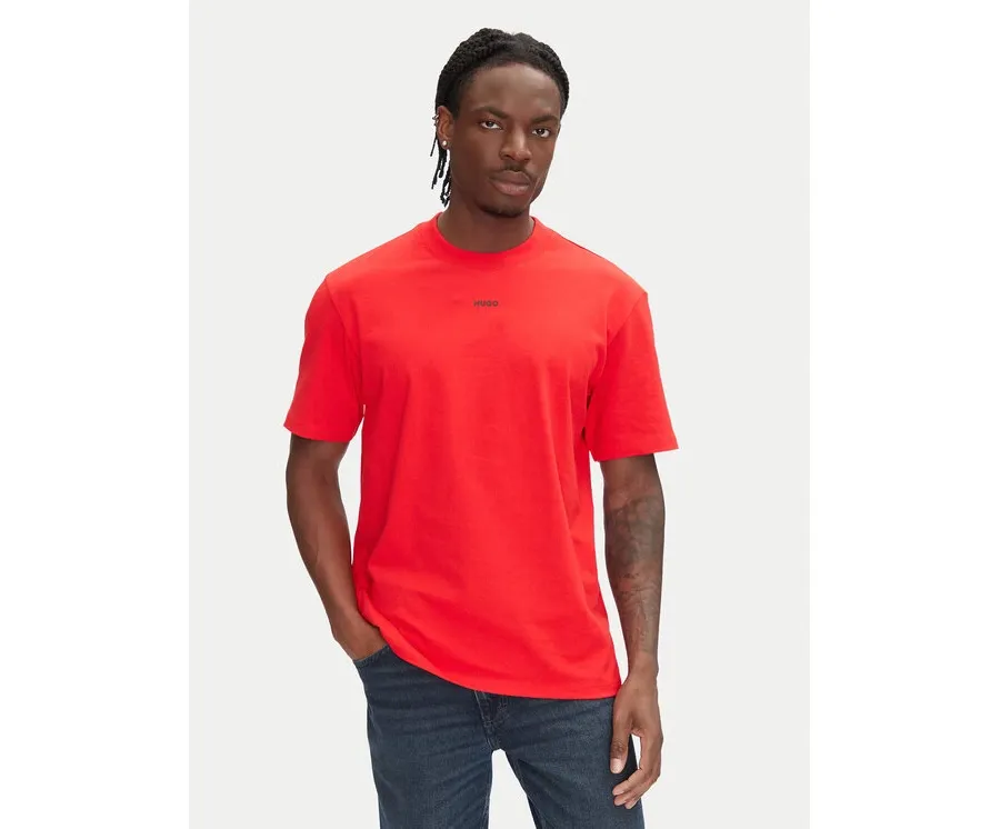 obrazek 1 HUGO T-Shirt Dapolino 50488330 Czerwony Relaxed Fit