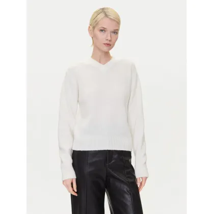 Zdjęcie HUGO Sweter Solanu 50545092 Écru Regular Fit