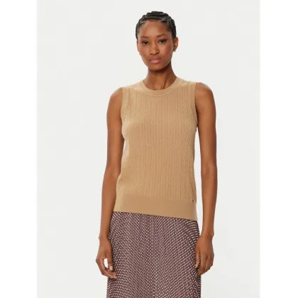 Zdjęcie Tommy Hilfiger Sweter WW0WW43956 Beżowy Regular Fit