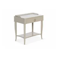 Picture Elegant bedside table with a drawer