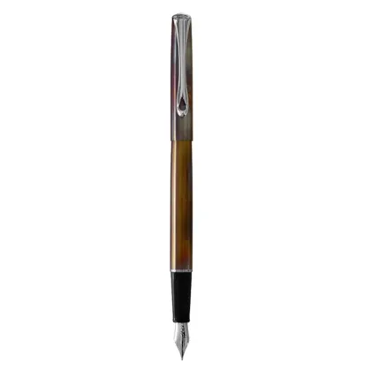Picture Brown Traveler Flame fountain pen