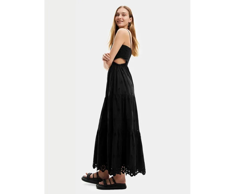 obrazek 1 Desigual Sukienka letnia Malver 24SWVW12 Czarny Regular Fit