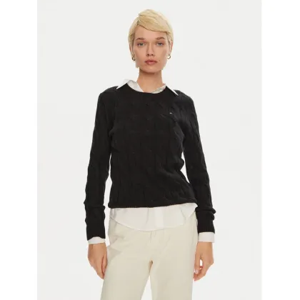 Zdjęcie Tommy Hilfiger Sweter WW0WW43586 Czarny Regular Fit