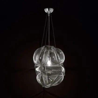 Zdjęcie Lampa wisząca LC80/1 z dmuchanego szkła Arte Veneziana
