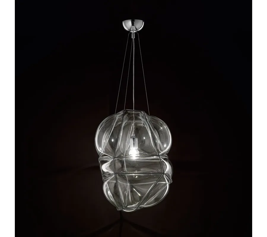 obrazek 1 Lampa wisząca LC80/1 z dmuchanego szkła Arte Veneziana