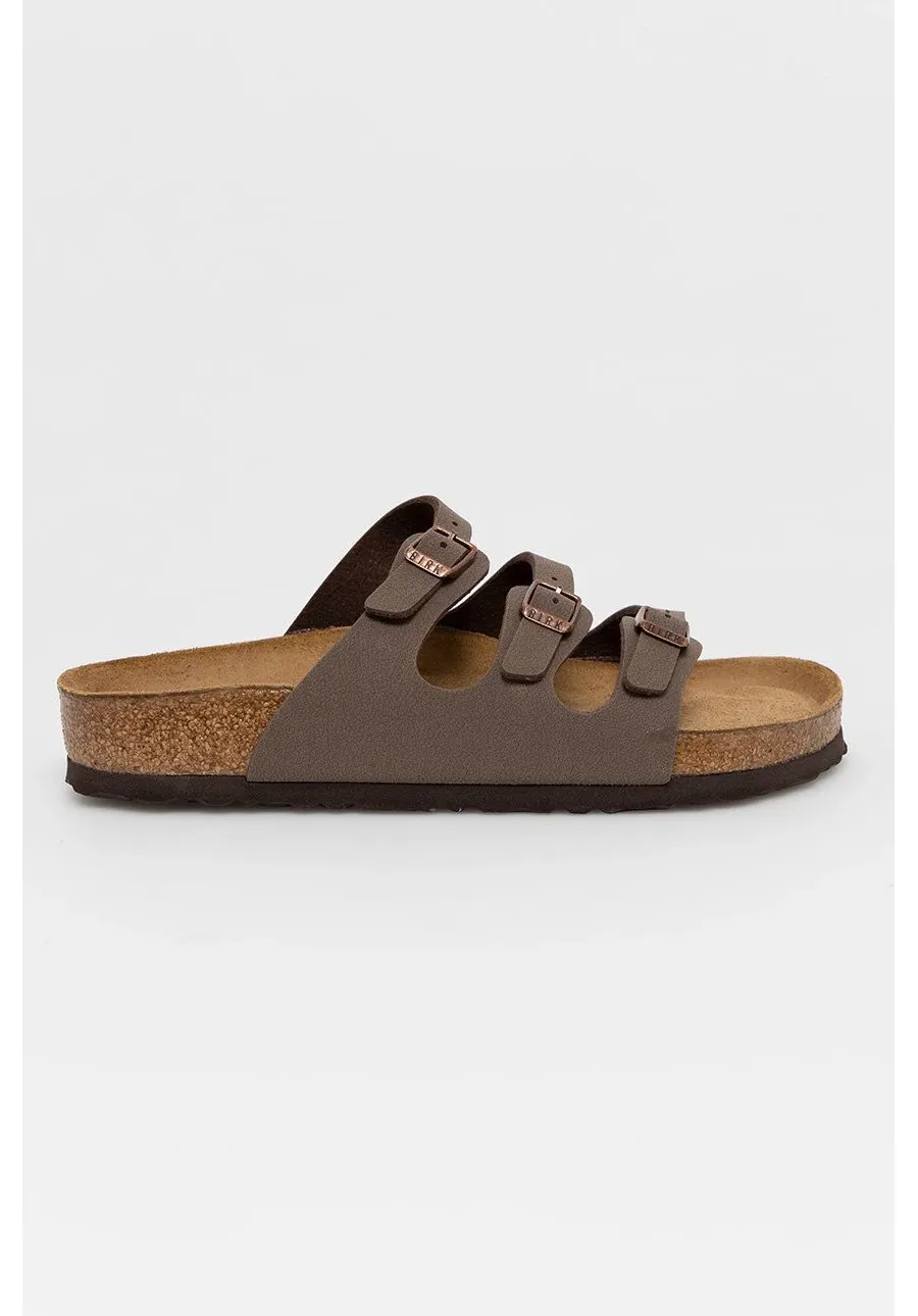 obrazek 1 Birkenstock klapki Florida SFB damskie kolor brązowy 53881