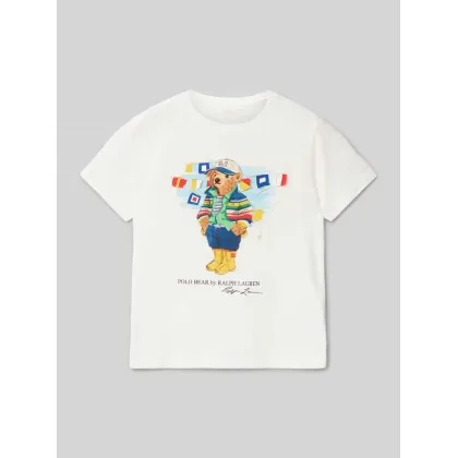 Zdjęcie T-shirt z nadrukiem z logo