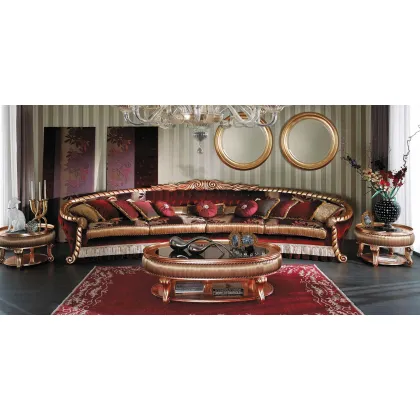 Zdjęcie Piękna luksusowa duża sofa do prestiżowego wnętrza - Morello Gianpaolo