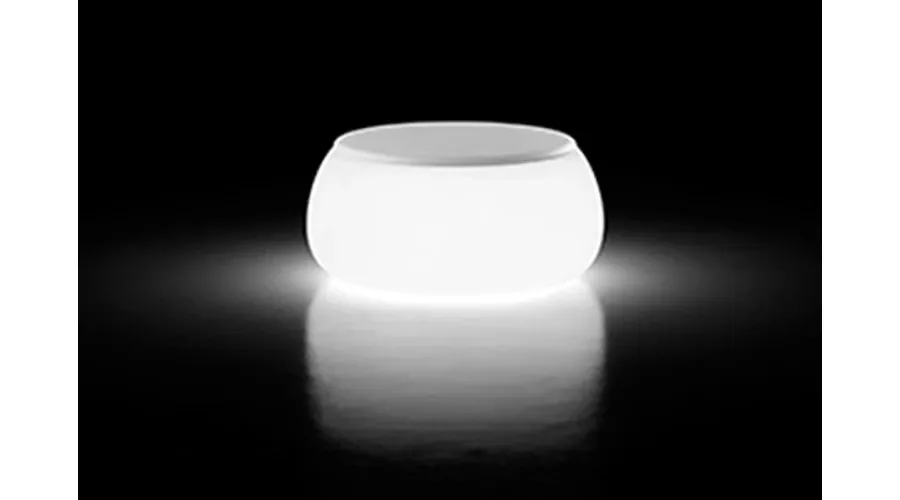 obrazek 1 Nowoczesny designerski stół-pojemnik na taras i do domu podświetlany lampą led - Plust