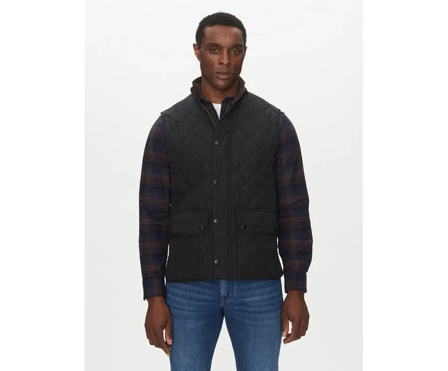 obrazek 1 Barbour Kamizelka New Lowerdale MGI0245NY71 Granatowy Regular Fit