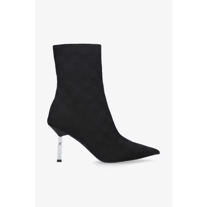 Zdjęcie MISBHV botki Sasha kolor czarny 122BW926-MONOGRAM.B