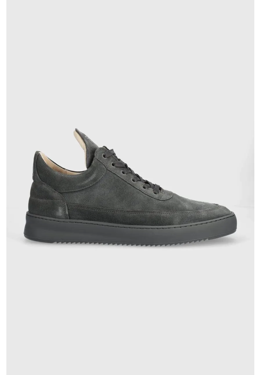 obrazek 1 Filling Pieces sneakersy zamszowe Low Top Suede kolor szary 10122791850