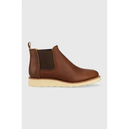 Zdjęcie Red Wing sztyblety skórzane męskie kolor brązowy 3445-BRAZOWY