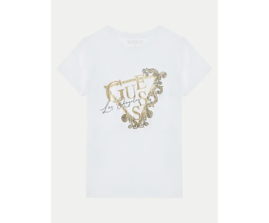 obrazek 1 Guess T-Shirt J5RI35 K6YW4 Biały Regular Fit