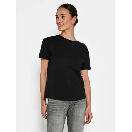 Zdjęcie Noisy May T-Shirt Brandy 27010978 Czarny Relaxed Fit