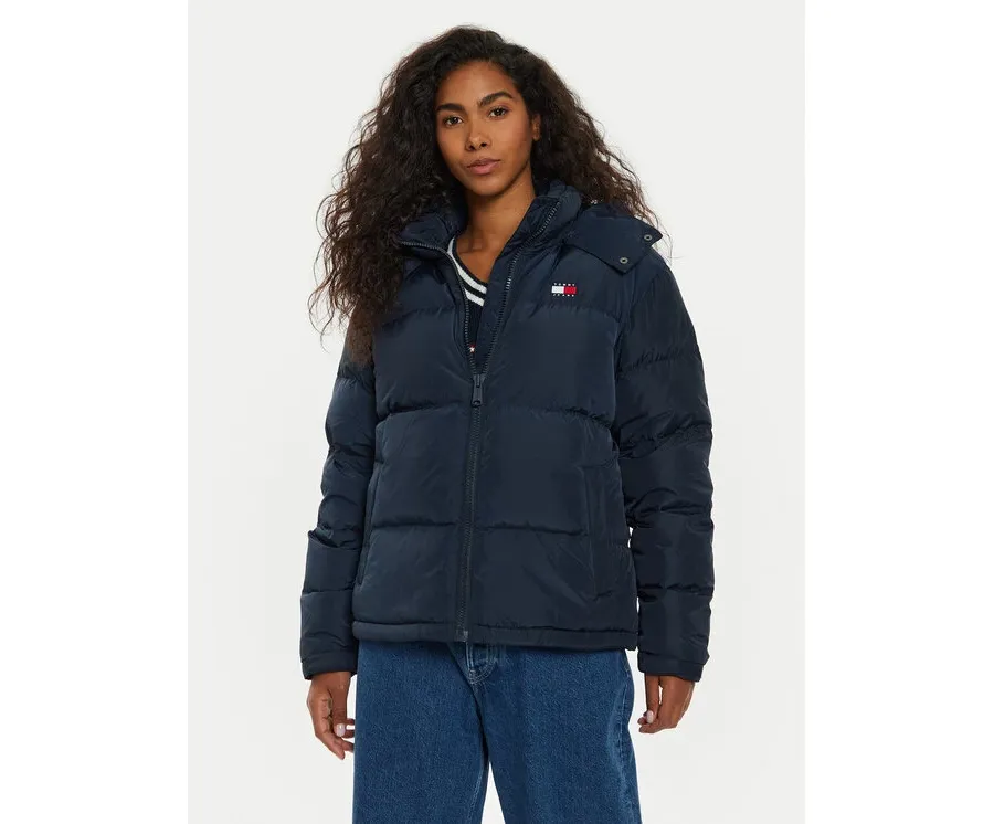 obrazek 1 Tommy Jeans Kurtka puchowa Alaska DW0DW18610 Granatowy Regular Fit