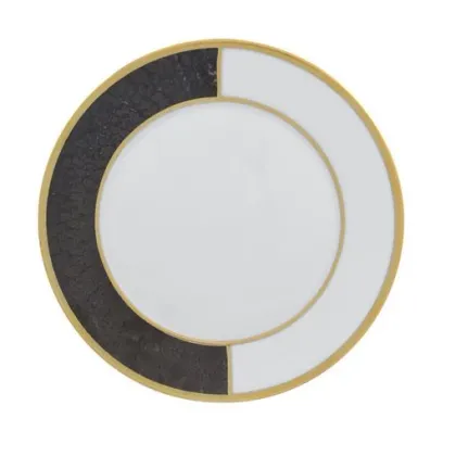 Zdjęcie Gustowny porcelanowy talerz na chleb lub masło 17 cm