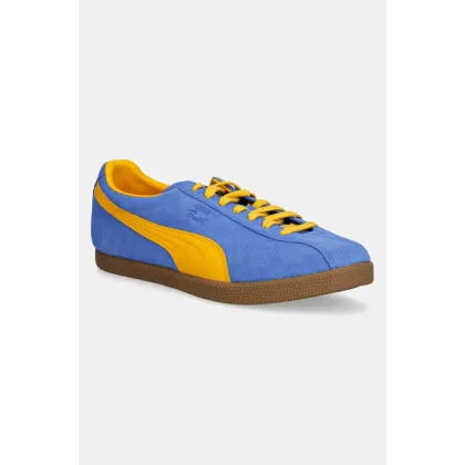 Zdjęcie Puma sneakersy zamszowe Brasil męskie kolor niebieski 401048