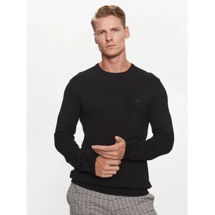 Zdjęcie Lindbergh Sweter 30-80043 Czarny Slim Fit