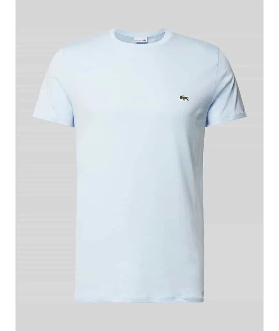 obrazek 1 Lacoste T-Shirt TH6709 Błękitny Regular Fit