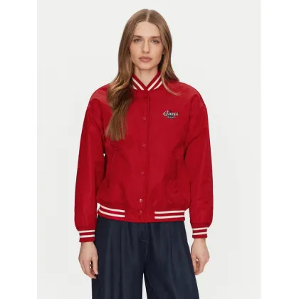 Zdjęcie Guess Jeans Kurtka bomber W5RL43 WHAA2 Czerwony Regular Fit