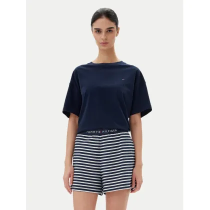 Zdjęcie Tommy Hilfiger Piżama UW0UW05760 Granatowy Regular Fit